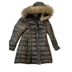 Laundry by Shelli Segal Hooded Insulated Parka Womans S